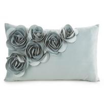 Dekoratyvinės pagalvėlės užvalkalas Flores 1, mėtinė (mint) sp., 50 cm x 30 cm