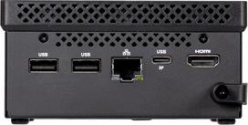 Stacionarus kompiuteris Gigabyte N150, 0GB, DDR4 0GB, SSD –, Intel UHD Graphics - Barb