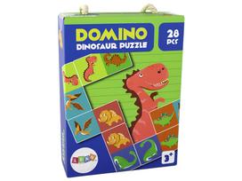 Domino žaidimas Lean Toys Dinosaur
