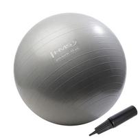Gimnastikos kamuolys HMS YB02N, grafito sp., 55 cm