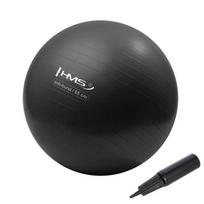 Gimnastikos kamuolys HMS YB02N, juoda sp., 65 cm