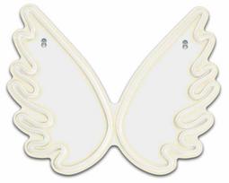 Dekoracija, su įmontuotu led apšvietimu Forever Light Plexi Wings su LED apšvietimu, 39.5 cm, 32.5 cm, balta sp.
