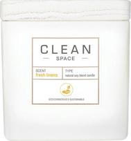 Žvakė, aromatinė Clean Space Fresh Linens, 227 g, balta sp.