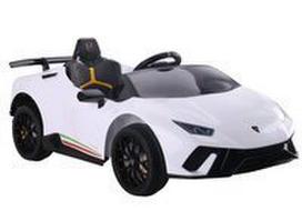 Vaikiškas elektromobilis Lean Toys Lamborghini Huracan, balta sp.