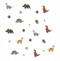 Sieninis lipdukas, rinkinys, dinozauras Sipo Mini WS63051, įvairių spalvų