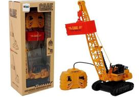 Rc kranas Lean Toys CAAE Engineering, 1:50, geltona sp.