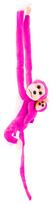 Pliušinis žaislas beždžionė Lean Toys, rožinė sp., 90 cm