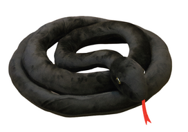 Pliušinis žaislas gyvatė 16455, juoda sp., 300 cm