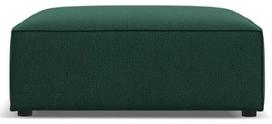 Pufas Micadoni Home Jodie Structured Fabric, žalia sp., 102 cm x 80 cm x 40 cm