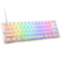 Laidinė žaidimų klaviatūra Ducky One 3 Aura Cherry MX Speed ​Silver, EN, balta sp.