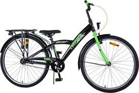 Vaikiškas dviratis, miesto Volare Thombike, juoda sp./žalia sp., 26"