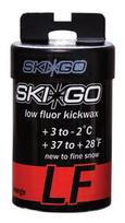 Slidžių vaškas Skigo LF Kickwax, -2 - 3 °, 45 g, Oranžinė sp.
