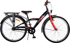 Vaikiškas dviratis, miesto Volare Thombike, juoda sp./raudona sp., 26"