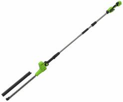 Akumuliatorinės gyvatvorių žirklės Greenworks G24PHT51II, be akumuliatoriaus, 24 V