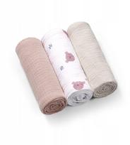 Vystyklas BabyOno Take Care, 70 cm x 70 cm, 3 vnt.