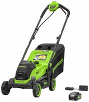 Akumuliatorinė vejapjovė Greenworks MO24L411-01, 33 cm