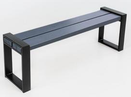 Lauko suoliukas DM Grill Loft SL023, pilka sp., 160 cm x 35 cm x 46 cm