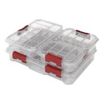 Organizatorius - dėklas įrankiams Qbrick, 29 cm x 22 cm x 10 cm, skaidri sp.