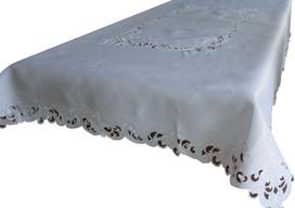 Staltiesė stačiakampė OH-151-A, balta sp., 150 x 350 cm