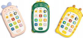 Žaislinis telefonas Toyz Educational, 14 cm, (spalva/dizainas parenkami atsitiktine tvarka)