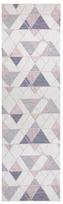 Kiliminis takas Hakano Vinea Geometric 2, kreminė sp./pilka sp./rožinė sp., 300 cm x 80 cm