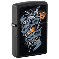 Žiebtuvėlis Zippo Darts Design 48679, juoda sp.