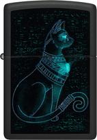 Žiebtuvėlis Zippo Spiritual Cat Design 48582, juoda sp.