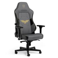 Žaidimų kėdė Noblechairs Hero Warhammer 40k Edition, 48 x 52 x 130 - 139 cm, juoda sp./violetinė sp.