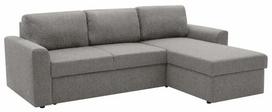 Kampinė sofa - lova Domoletti Scandic, pilka sp., 226 x 162 cm x 85 cm