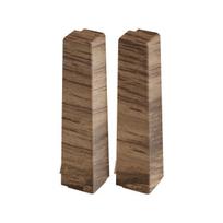 Išorinis grindjuostės kampas Cezar MasterLine80 837487, 1.72 cm x 8.15 cm, ruda sp., 2 vnt.