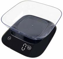 Elektroninės virtuvinės svarstyklės Rosberg Premium RP51651J, juoda sp.