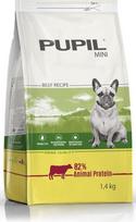 Sausas šunų maistas Pupil Mini, jautiena/kepenėlės, 1.4 kg