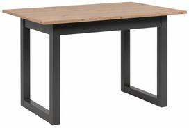 Valgomojo stalas išskleidžiamas Denver, artisan oak, 120 - 160 cm x 80 cm x 75 cm