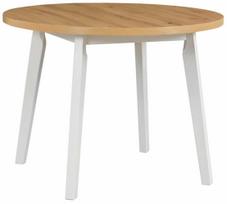 Valgomojo stalas Brenox, artisan oak, 100 cm x 100 cm x 75 cm