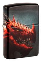 Žiebtuvėlis Zippo Dragon 48777, juoda sp./raudona sp.