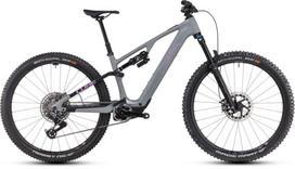 Elektrinis dviratis Cube AMS Hybrid ONE44 C:68X TM 400X, L, 29", 250 W, 11.1 Ah, pilka sp./violetinė sp.
