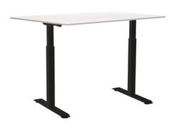 Rašomasis stalas reguliuojamo aukščio Sun-Flex EasyDesk Adapt III, 160 cm x 80 cm, 70 - 120 cm, balta sp./juoda sp.