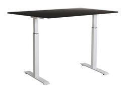Rašomasis stalas reguliuojamo aukščio Sun-Flex EasyDesk Adapt III, 120 cm x 80 cm, 70 - 120 cm, balta sp./juoda sp.