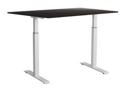 Rašomasis stalas reguliuojamo aukščio Sun-Flex EasyDesk Adapt III, 140 cm x 80 cm, 70 - 120 cm, balta sp./juoda sp.