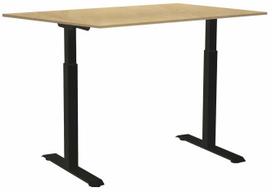 Rašomasis stalas reguliuojamo aukščio Sun-Flex EasyDesk Adapt III, 120 cm x 80 cm, 70 - 120 cm, beržo sp./juoda sp.