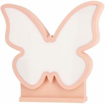 Stalinis šviestuvas Candellux Lighting IQ Kids Butterfly, LED, 14W, balta sp./rožinė sp./rožinė sp.