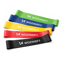 Wozinsky WGO-5 lateksinės pasipriešinimo gumos – 5 vnt.