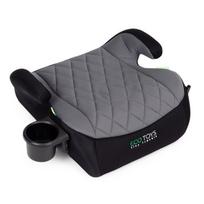 Autokėdutė-paaukštinimas EcoToys Booster, juoda sp./pilka sp., 18 - 36 kg