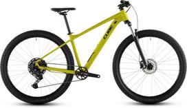 Dviratis kalnų Cube Aim Pro, 29 ", L rėmas, juoda sp./geltona sp.