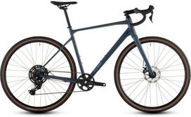 Dviratis gravel Cube Nuroad One, 28 ", S rėmas, mėlyna sp./juoda sp.