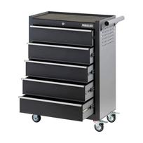 Įrankių dėžė su ratukais Probuilder, 61.5 cm x 33 cm x 85 cm, juoda sp.