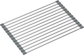 Indų džiovykla Quadron Qmat, 38 cm x 25 cm, nerūdijantysis plienas, sidabro sp./pilka sp.