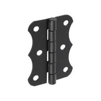 Lankstas baldų durims Domax ZO 60, 48 cm, 0.1 cm, juoda