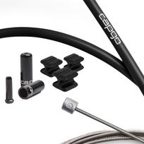 Pavarų troselis, rinkinys Capgo Kevlar Shimano/Sram MTB & E-Bike, nerūdijantysis plienas, juoda sp.