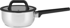 Puodas Maku Ease 648323, 16 cm, 1.4 l, juoda sp.